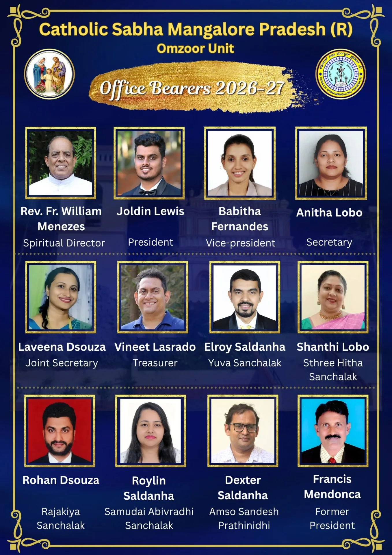 Office Bearers Poster